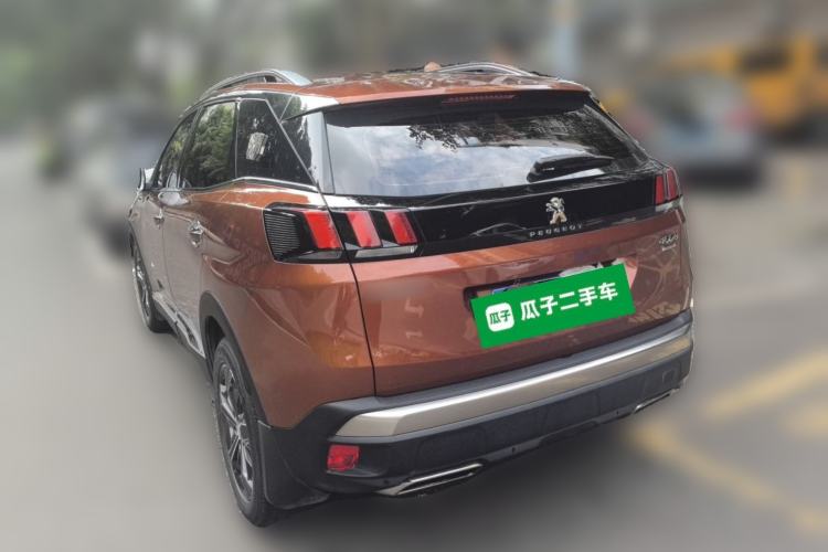 Used Peugeot 4008 2017 350THP Elite Edition Rear Left 45 Deg