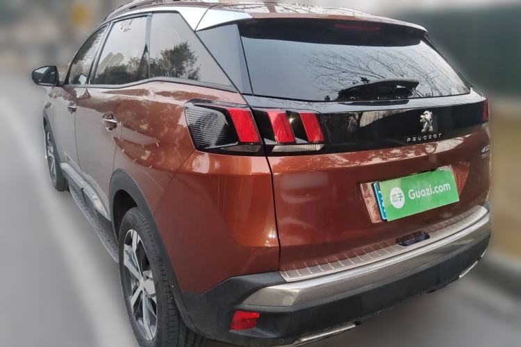 Used Peugeot 4008 2017 350THP Elite Edition Rear Left 45 Deg