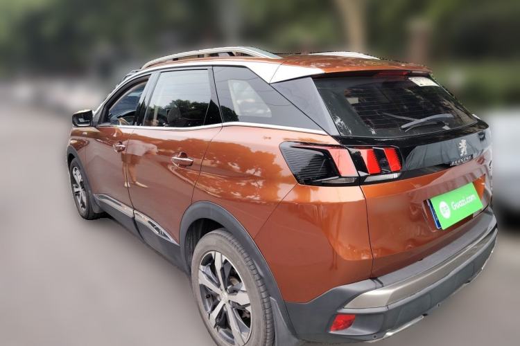 Used Peugeot 4008 2017 350THP Elite Edition Rear Left 45 Deg