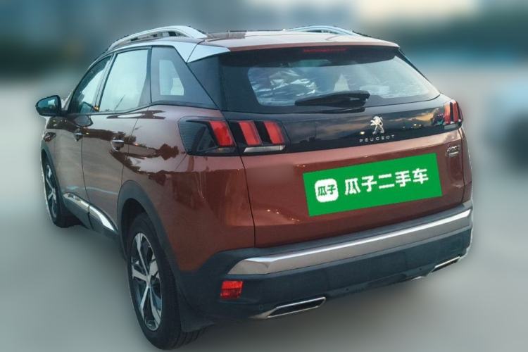 Used Peugeot 4008 2017 350THP Elite Edition Rear Left 45 Deg