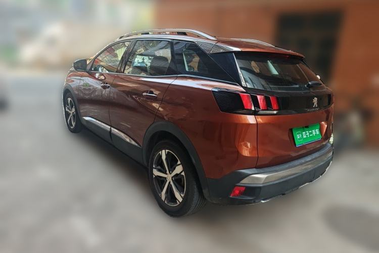 Used Peugeot 4008 2017 350THP Elite Edition Rear Left 45 Deg