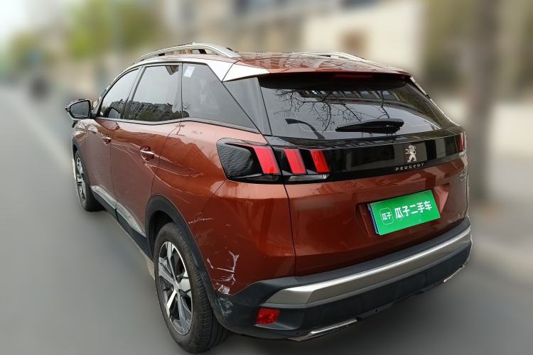 Used Peugeot 4008 2017 350THP Elite Edition Rear Left 45 Deg