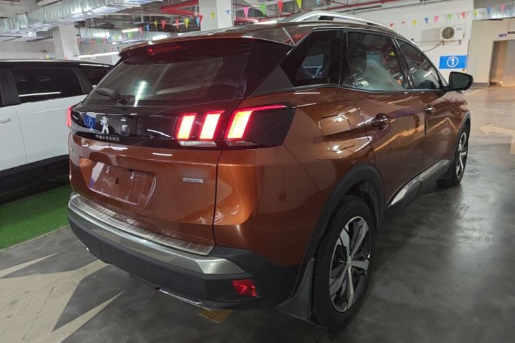 Used Peugeot 4008 2017 380THP Elite Edition Rear Right 45 Deg
