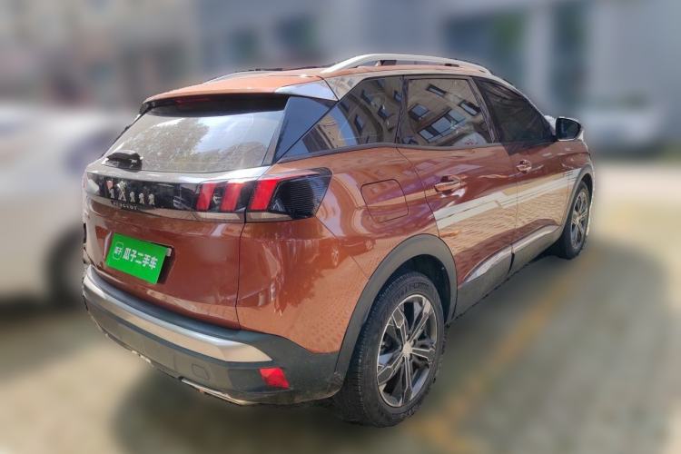 Used Peugeot 4008 2017 350THP Elite Edition Rear Right 45 Deg