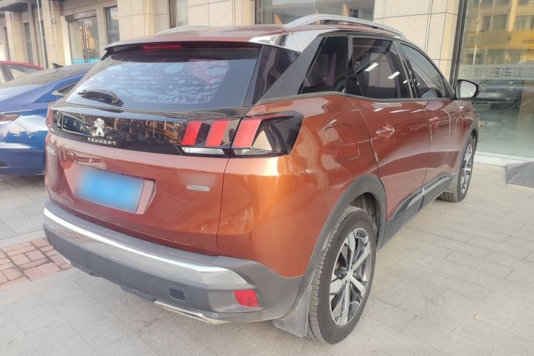Used Peugeot 4008 2017 350THP Elite Edition Rear Right 45 Deg