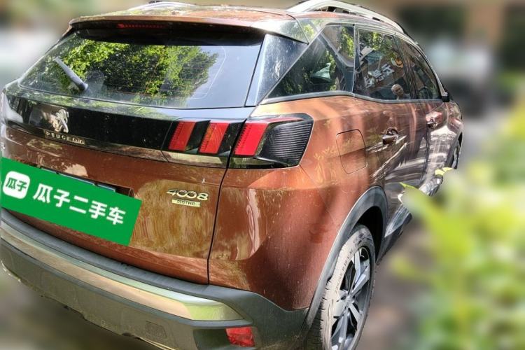 Used Peugeot 4008 2017 350THP Elite Edition Rear Right 45 Deg