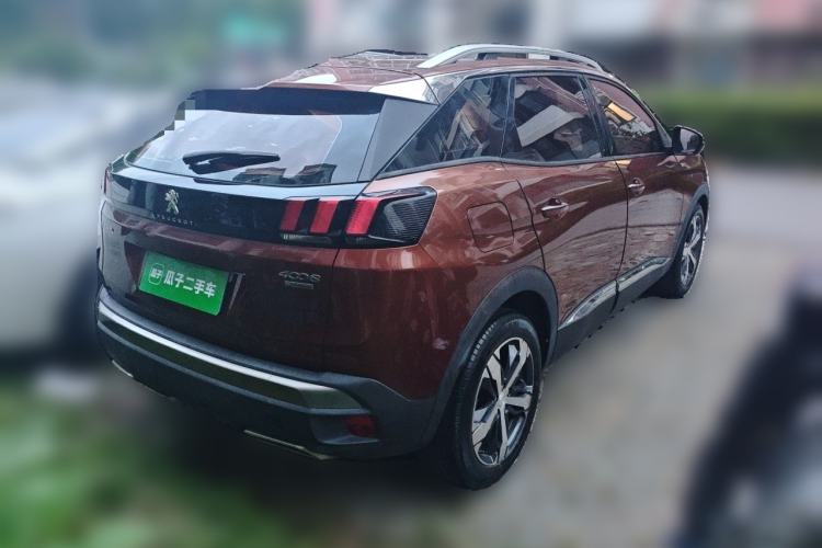 Used Peugeot 4008 2017 350THP Elite Edition Rear Right 45 Deg