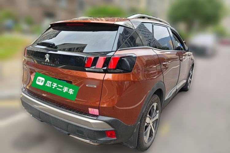 Used Peugeot 4008 2017 350THP Elite Edition Rear Right 45 Deg