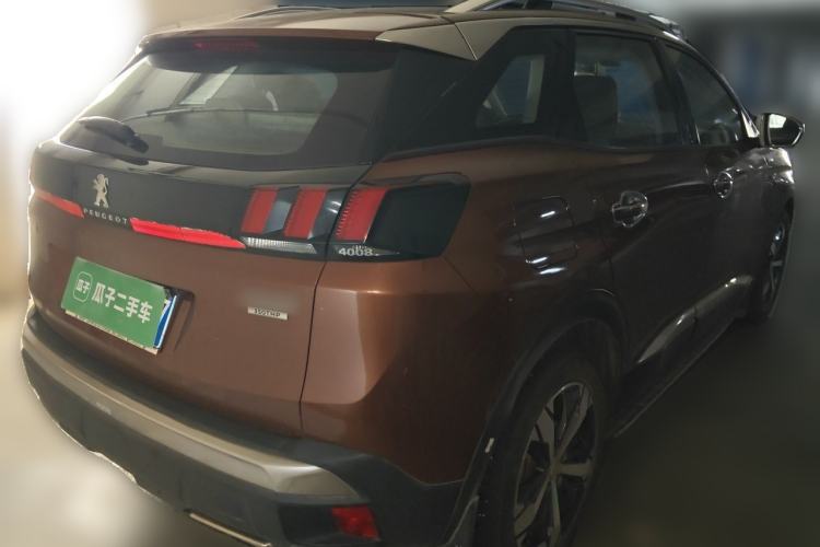 Used Peugeot 4008 2017 350THP Elite Edition Rear Right 45 Deg