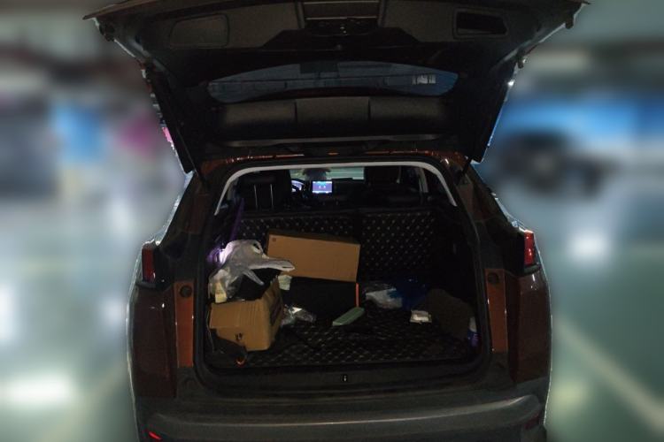 Used Peugeot 4008 2017 350THP Luxury Edition Trunk