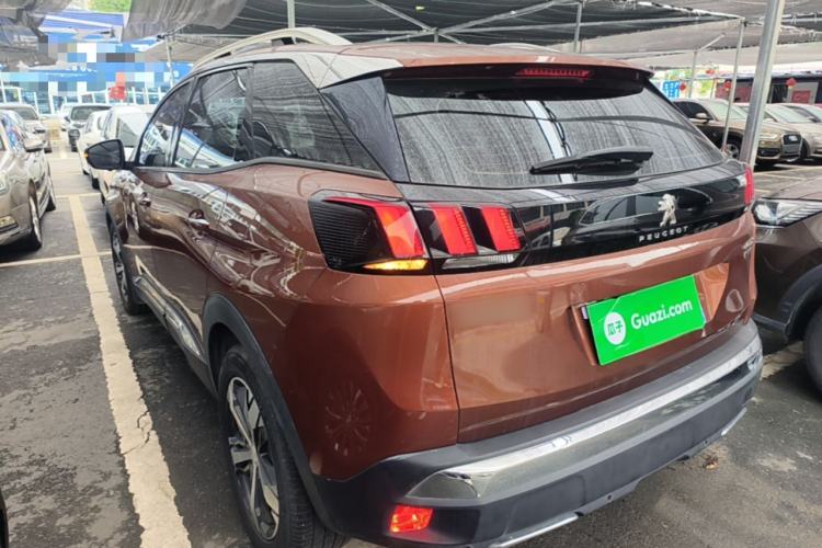 Used Peugeot 4008 2018 350THP Elite Edition Rear Left 45 Deg