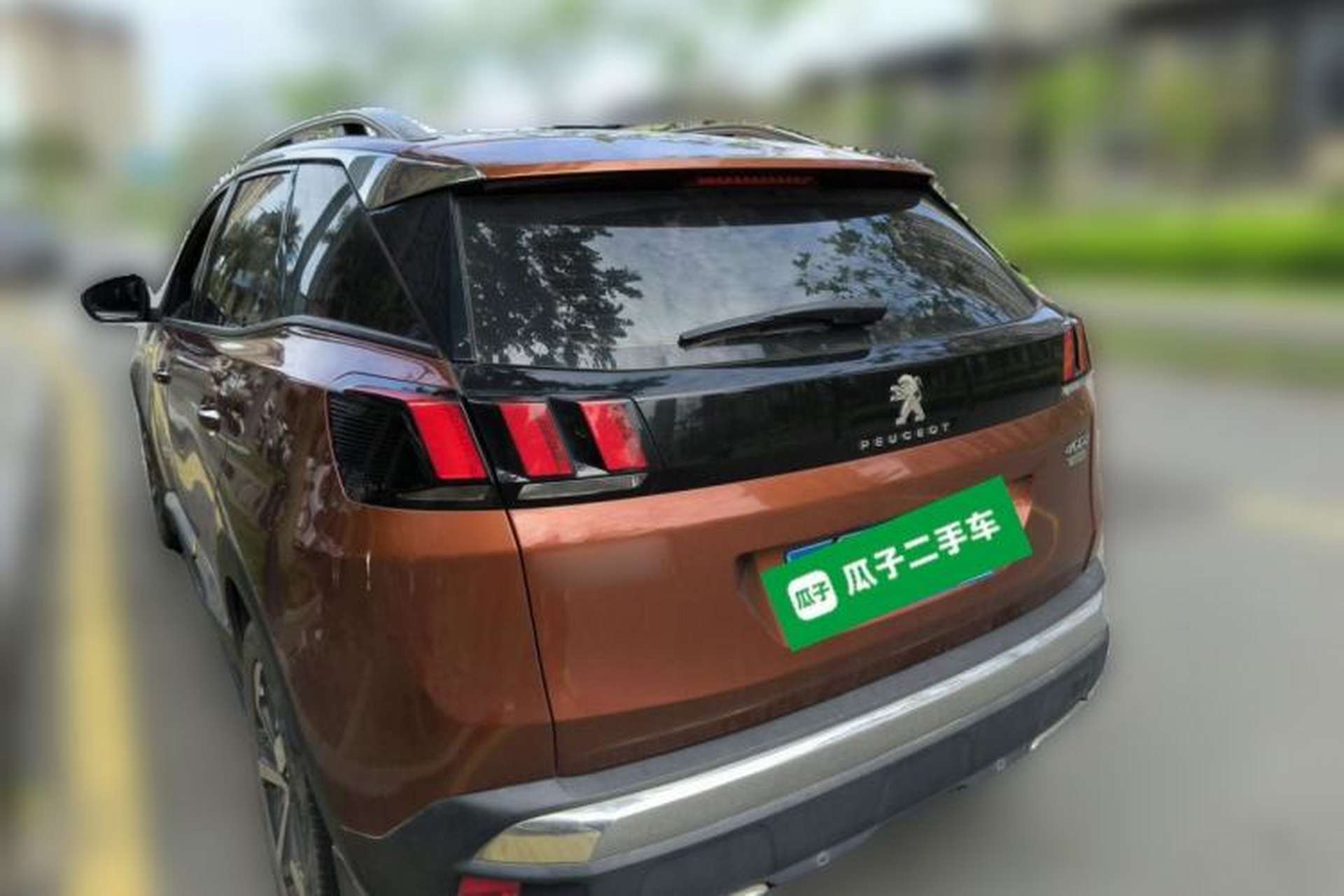 Used Peugeot 4008 2018 350THP Elite Edition Rear Left 45 Deg