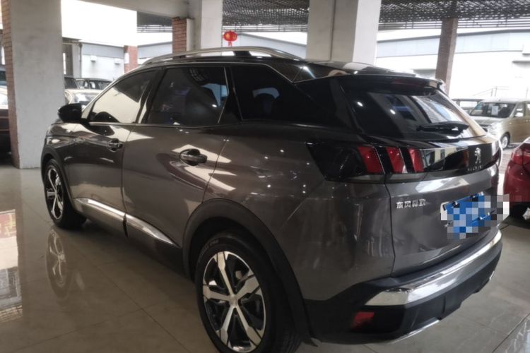 Used Peugeot 4008 2018 350THP Elite Edition Rear Left 45 Deg
