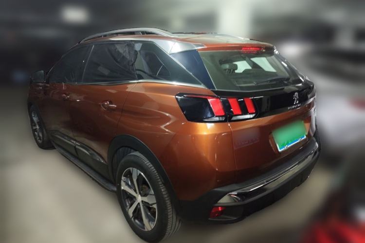 Used Peugeot 4008 2018 350THP Elite Edition Rear Left 45 Deg