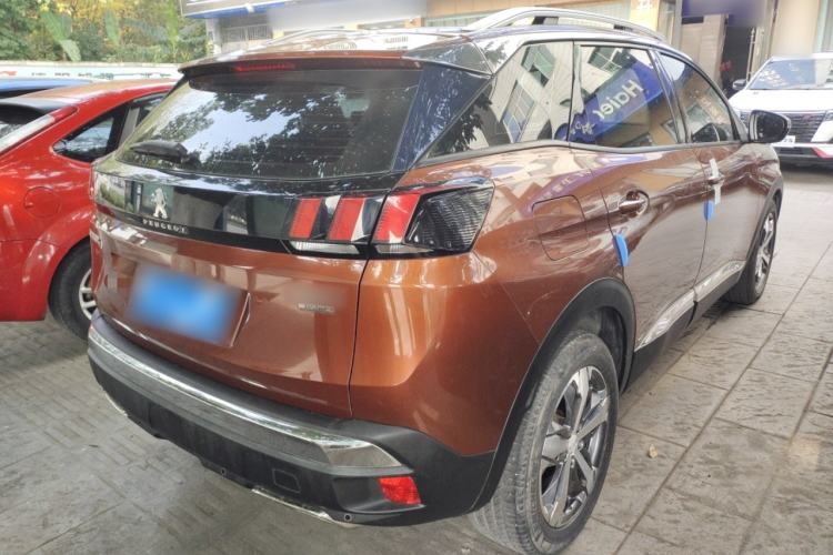 Used Peugeot 4008 2018 380THP Elite Edition Rear Right 45 Deg