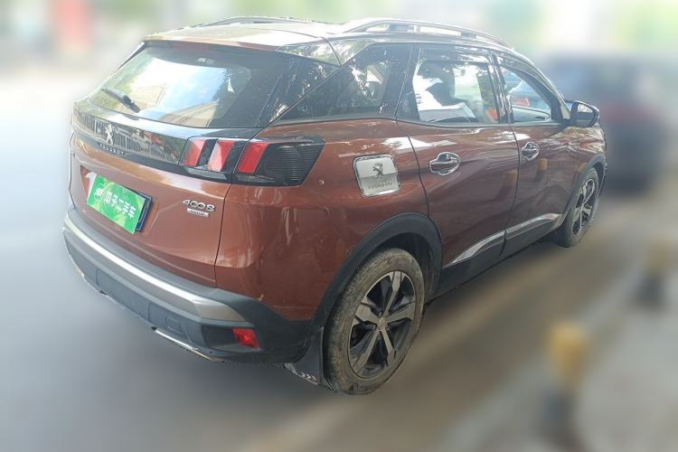 Used Peugeot 4008 2018 350THP Elite Edition Rear Right 45 Deg