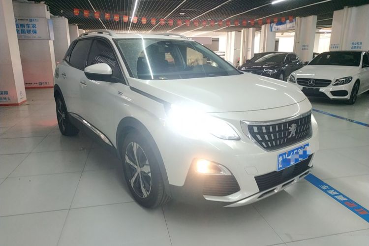 Used Peugeot 4008 2018 350THP Elite Edition Front Right 45 Deg