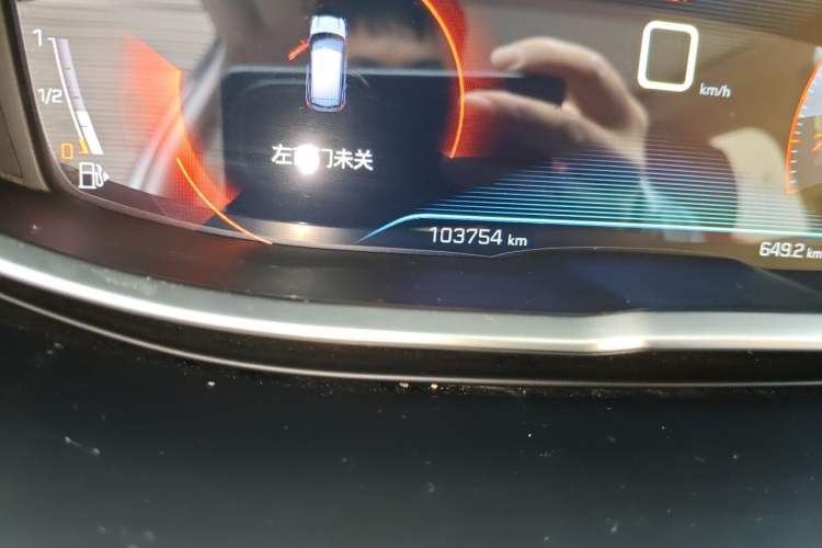 Used Peugeot 4008 2018 350THP Elite Edition Odometer Close Up