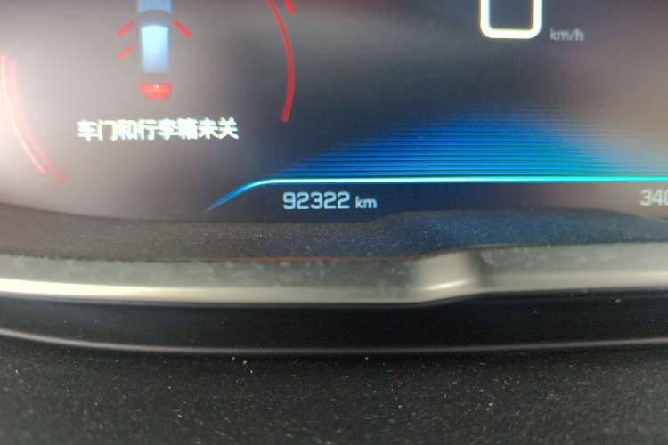 Used Peugeot 4008 2018 350THP Elite Edition Odometer Close Up