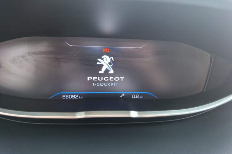Used Peugeot 4008 2018 350THP Elite Edition Odometer Close Up