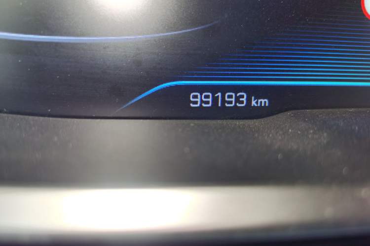 Used Peugeot 4008 2018 350THP Luxury Edition Odometer Close Up