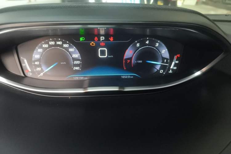 Used Peugeot 4008 2018 350THP Comfort Edition Odometer Close Up