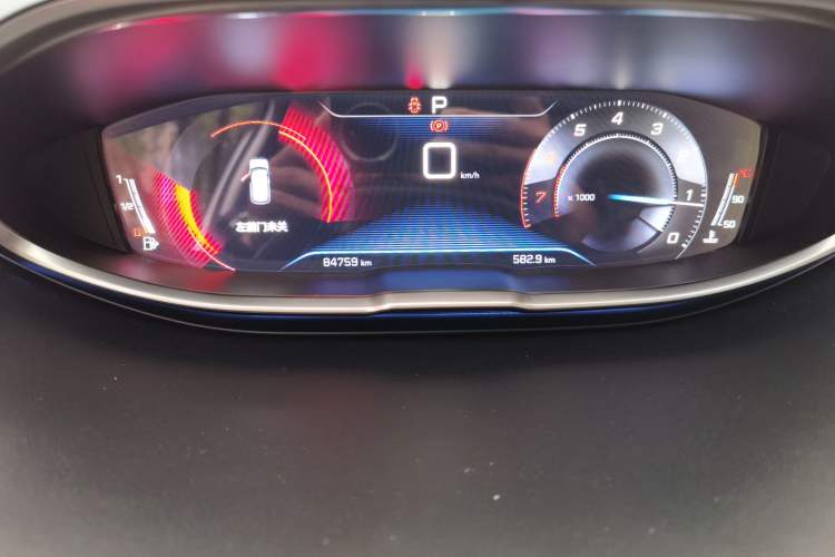 Used Peugeot 4008 2018 350THP Elite Edition Odometer Close Up