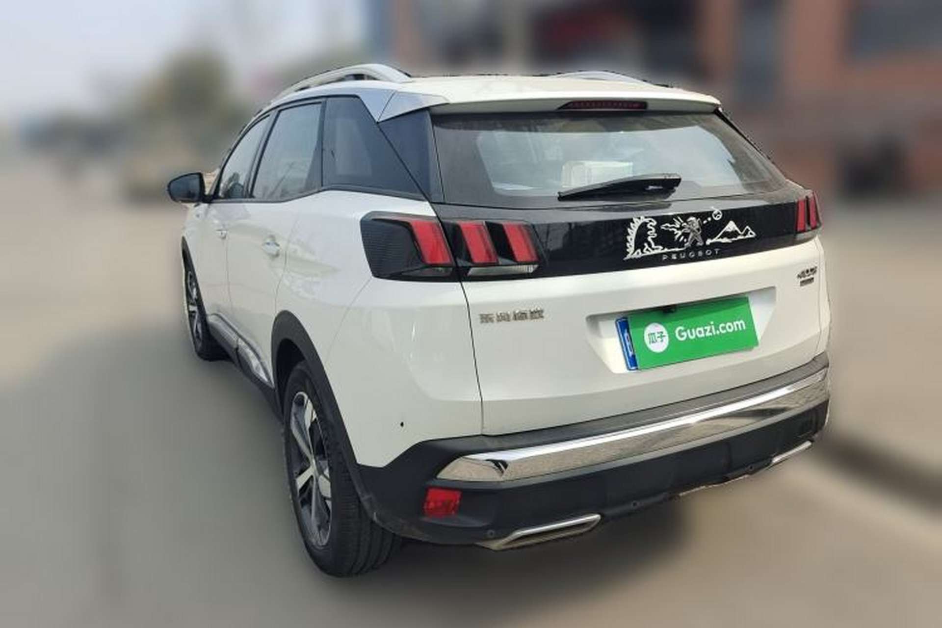 Used Peugeot 4008 2018 350THP Elite Edition Rear Left 45 Deg