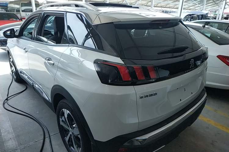 Used Peugeot 4008 2018 350THP Elite Edition Rear Left 45 Deg