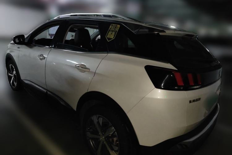 Used Peugeot 4008 2018 350THP Elite Edition Rear Left 45 Deg