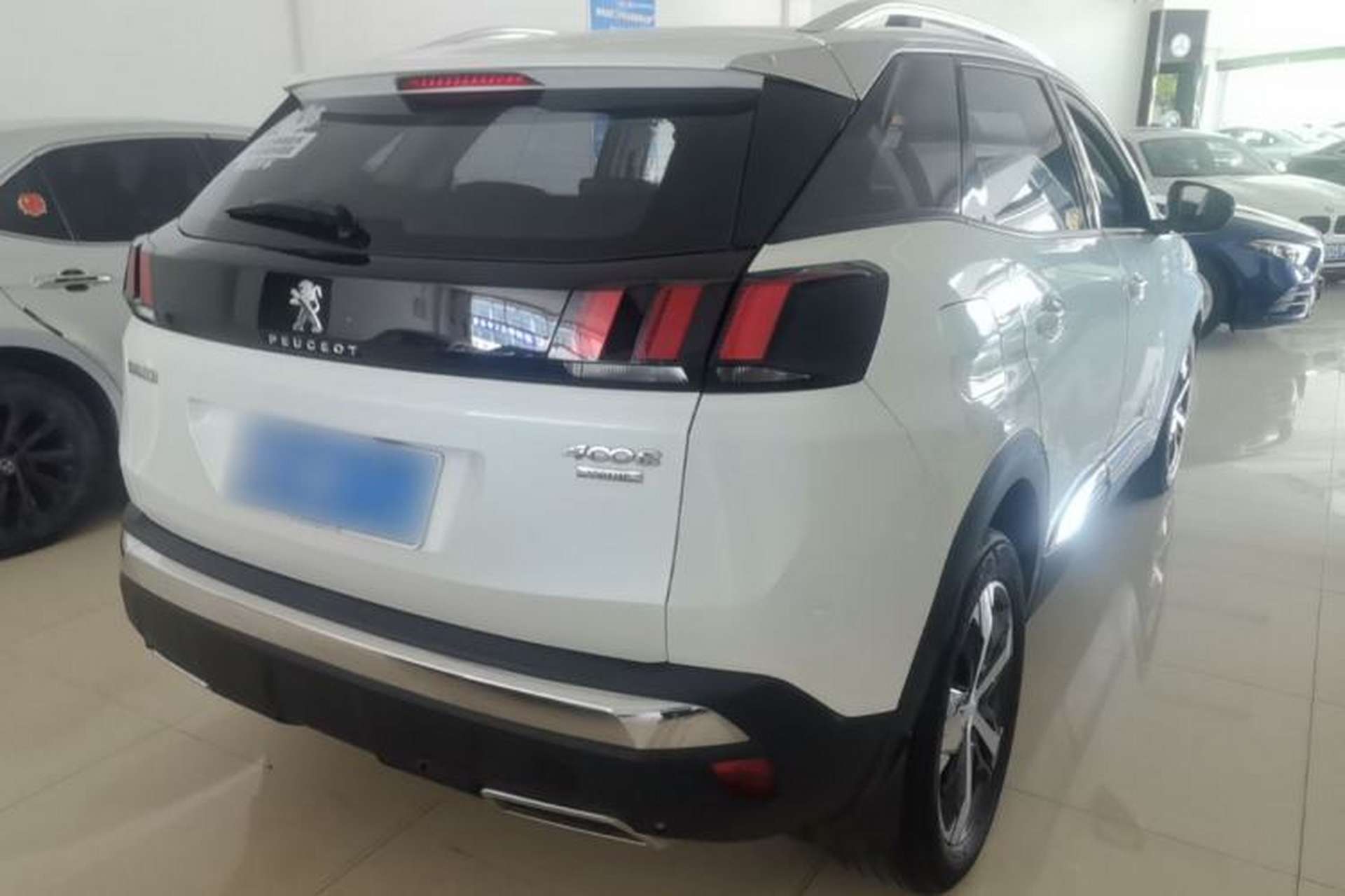 Used Peugeot 4008 2018 350THP Elite Edition Rear Right 45 Deg