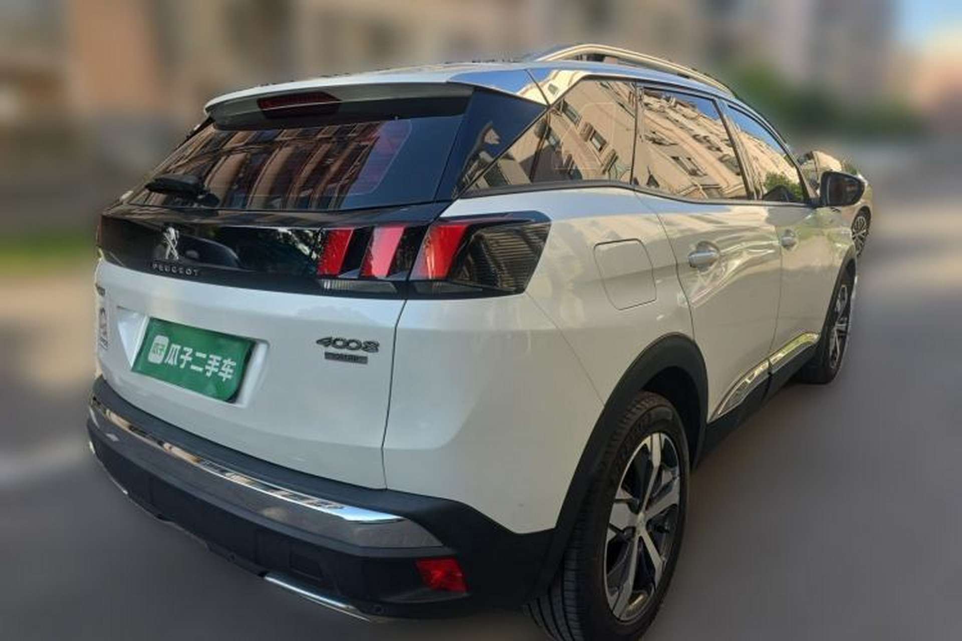 Used Peugeot 4008 2018 350THP Elite Edition Rear Right 45 Deg