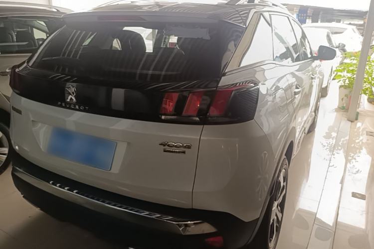 Used Peugeot 4008 2018 350THP Elite Edition Rear Right 45 Deg
