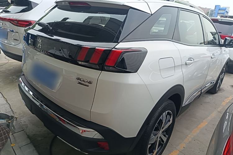 Used Peugeot 4008 2018 350THP Elite Edition Rear Right 45 Deg