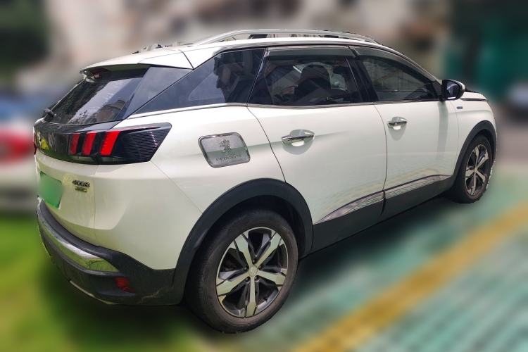 Used Peugeot 4008 2018 350THP Elite Edition Rear Right 45 Deg