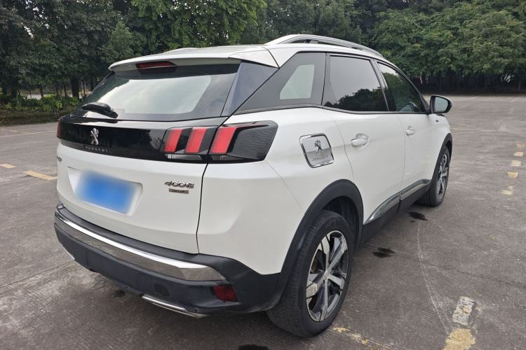 Used Peugeot 4008 2018 350THP Elite Edition Rear Right 45 Deg