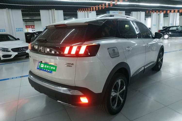 Used Peugeot 4008 2018 350THP Elite Edition Rear Right 45 Deg