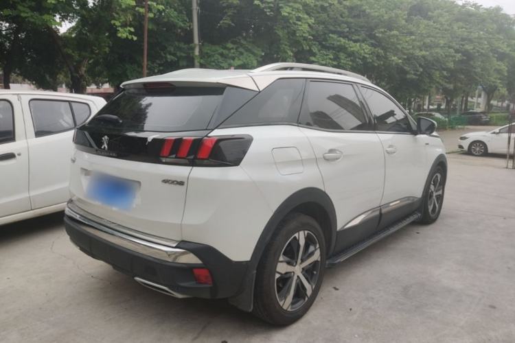 Used Peugeot 4008 2018 350THP Elite Edition Rear Right 45 Deg