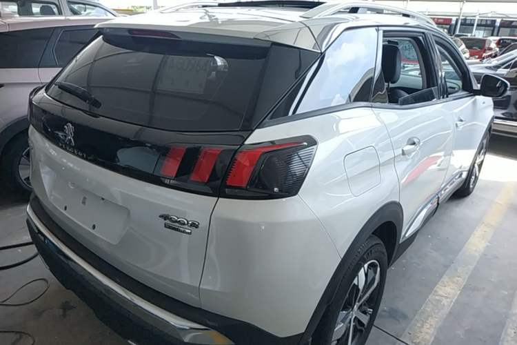 Used Peugeot 4008 2018 350THP Elite Edition Rear Right 45 Deg