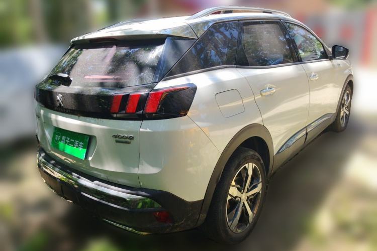 Used Peugeot 4008 2018 350THP Elite Edition Rear Right 45 Deg