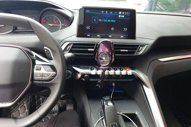 Used Peugeot 4008 2018 350THP Comfort Edition Audio And AC Panel