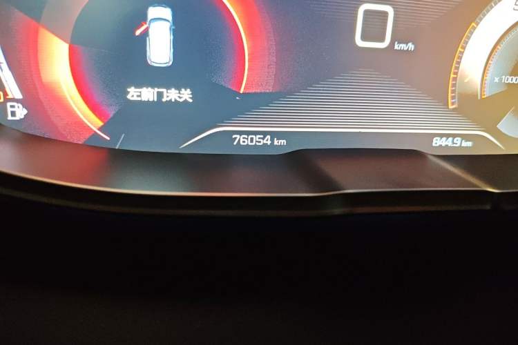 Used Peugeot 4008 2018 350THP Comfort Edition Odometer Close Up