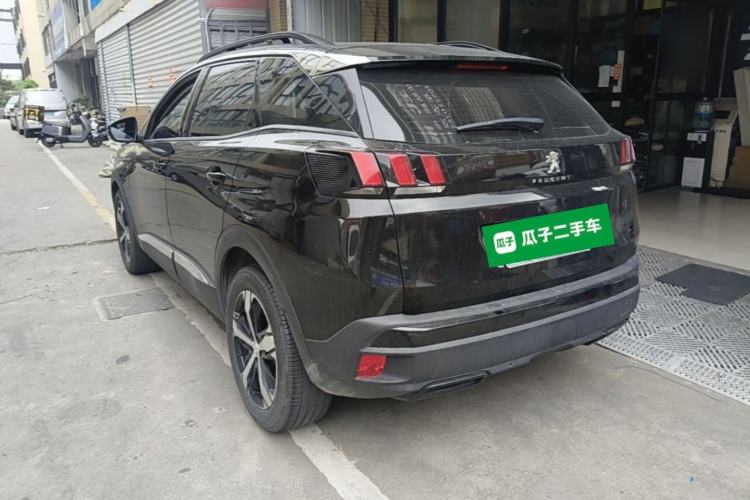 Used Peugeot 4008 2019 360THP BLACKPACK Obsidian Edition Rear Left 45 Deg