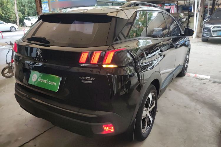 Used Peugeot 4008 2019 360THP BLACKPACK Obsidian Edition Rear Right 45 Deg