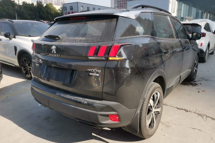 Used Peugeot 4008 2019 360THP BLACKPACK Obsidian Edition Rear Right 45 Deg