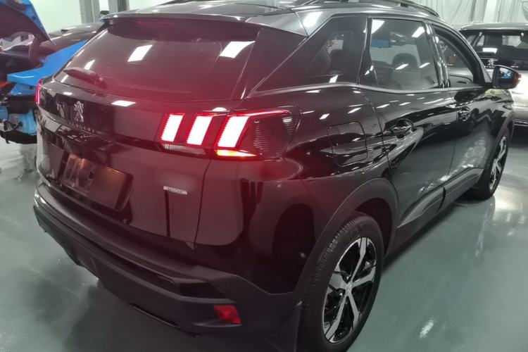 Used Peugeot 4008 2019 360THP BLACKPACK Obsidian Edition Rear Right 45 Deg