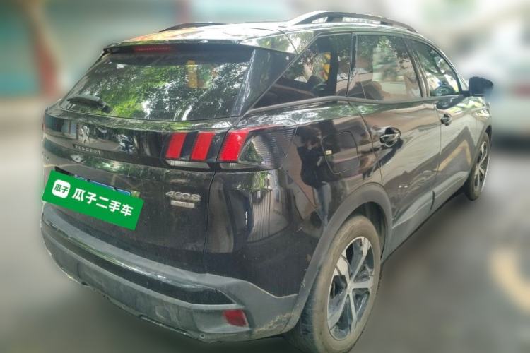 Used Peugeot 4008 2019 360THP BLACKPACK Obsidian Edition Rear Right 45 Deg