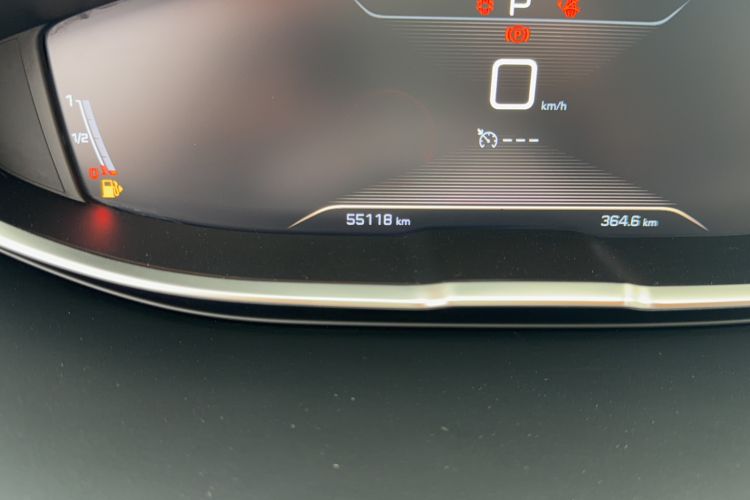 Used Peugeot 4008 2019 Revised Version 360THP – First Edition Odometer Close Up
