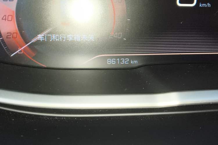 Used Peugeot 4008 2019 380THP Excellence Edition Odometer Close Up