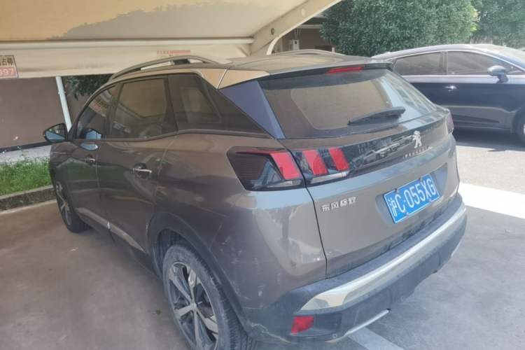 Used Peugeot 4008 2019 350THP First Edition Rear Left 45 Deg